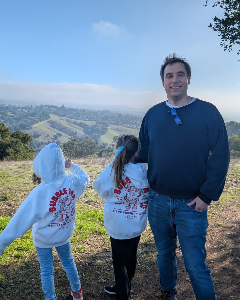 John, founder of Classroom Insight, outdoors in the Bay Area